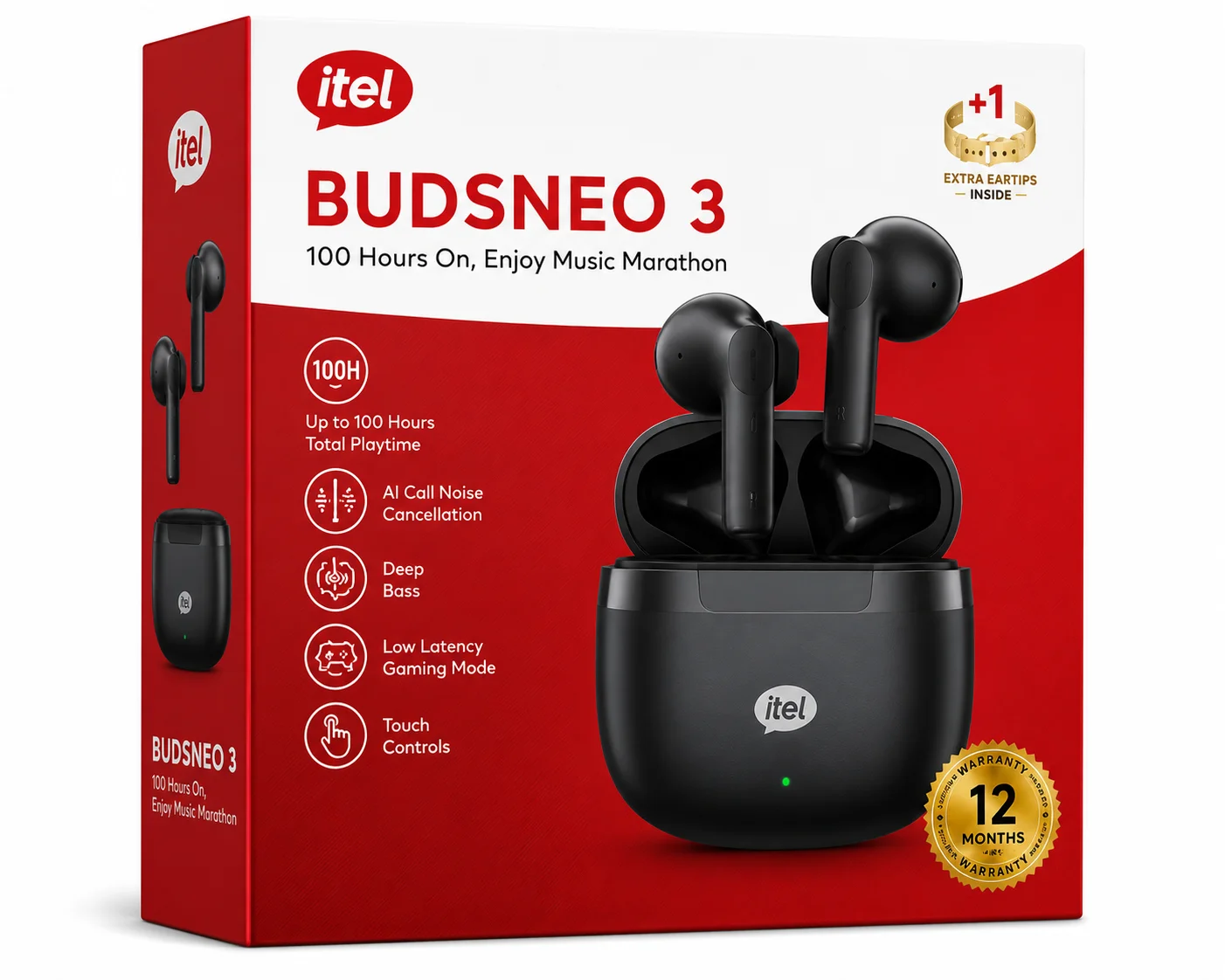 itel BudsNeo 3 True Wireless Earbuds