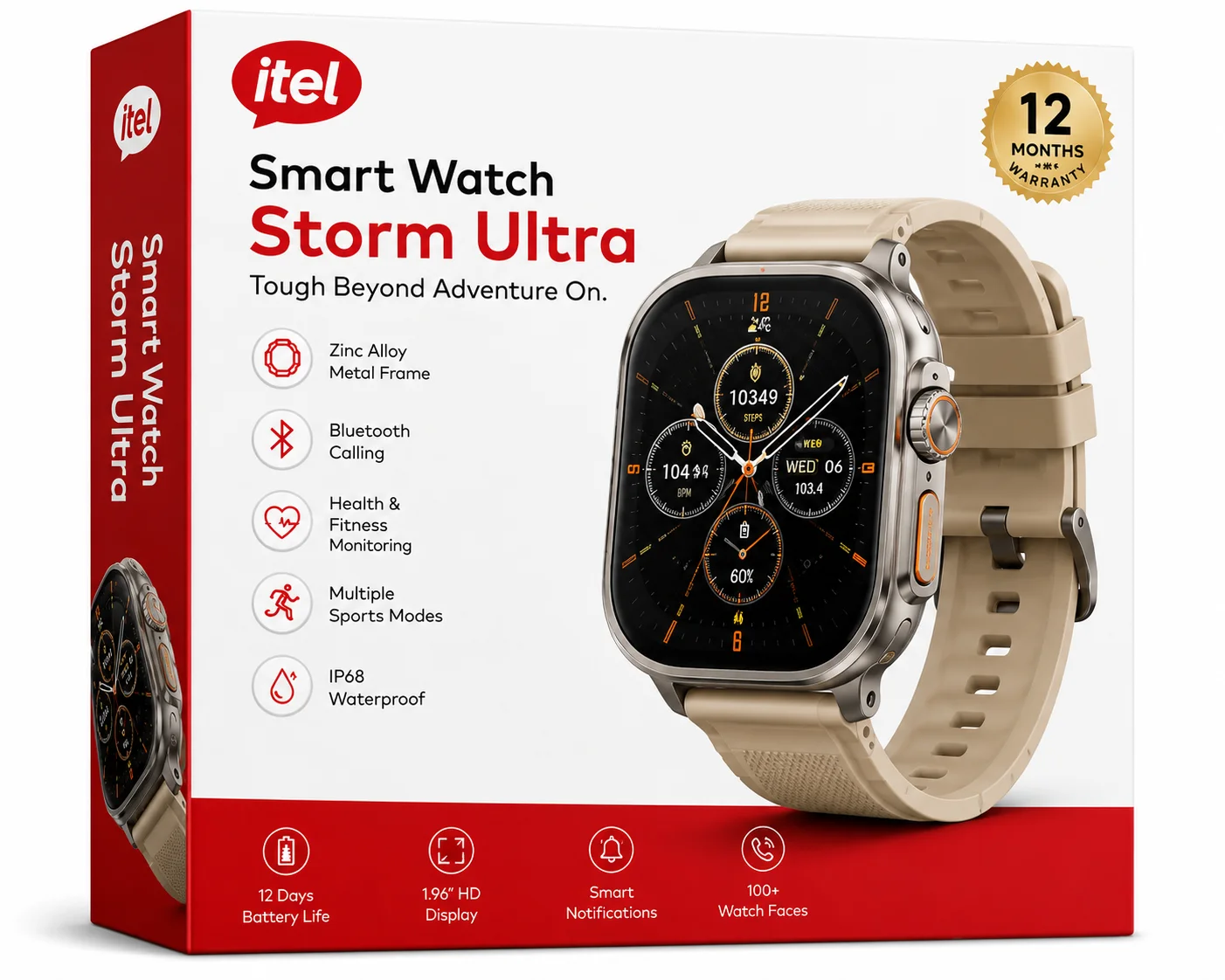 itel Smart Watch Storm Ultra