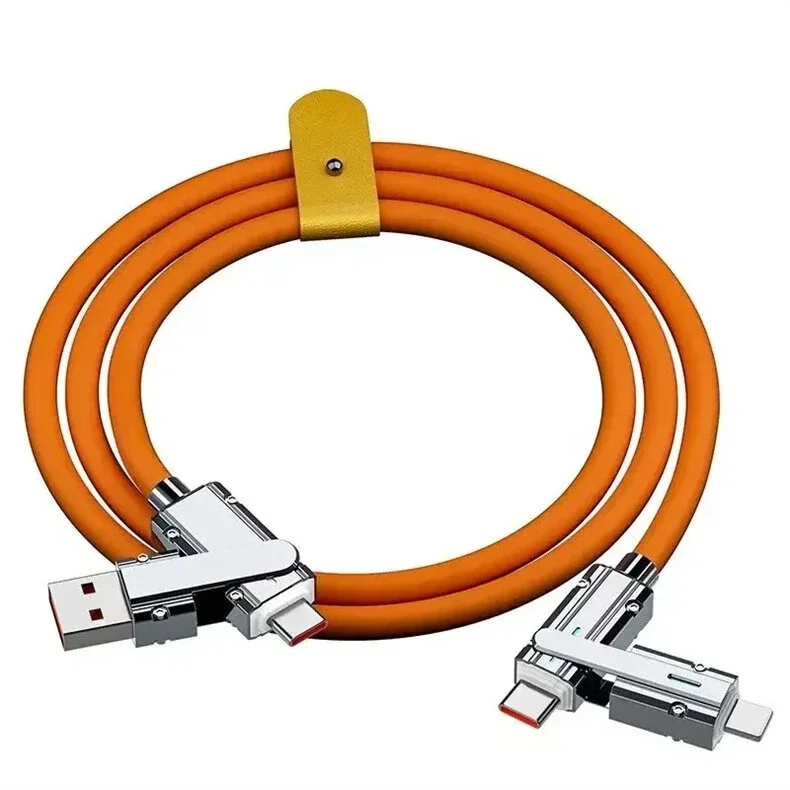 4 in 1 65w cable cord (usb+typec+lighting)