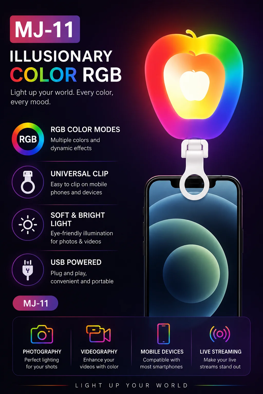 MJ-11 Selfie light