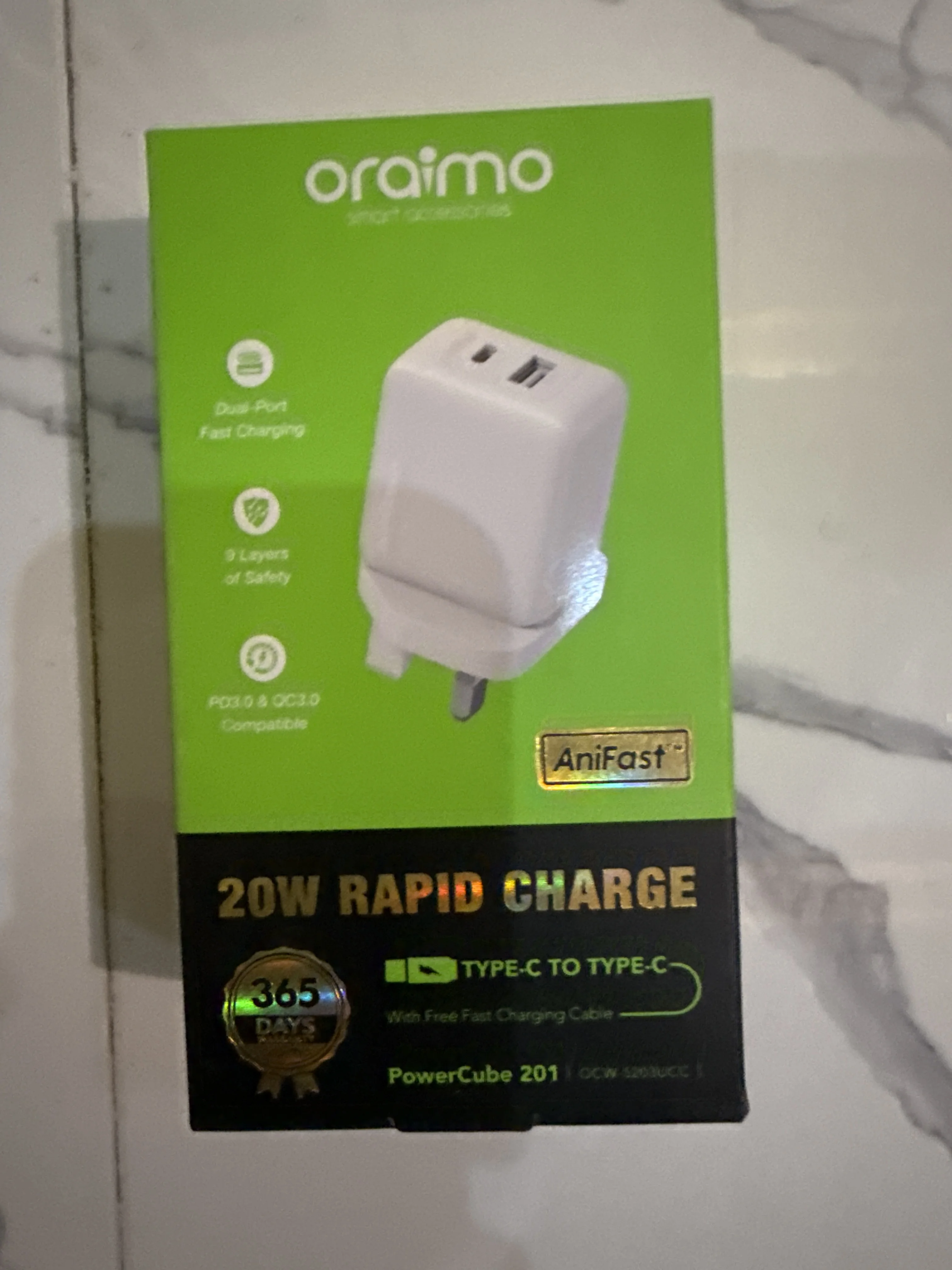 OCW-5203U+ORAIMO CHARGER