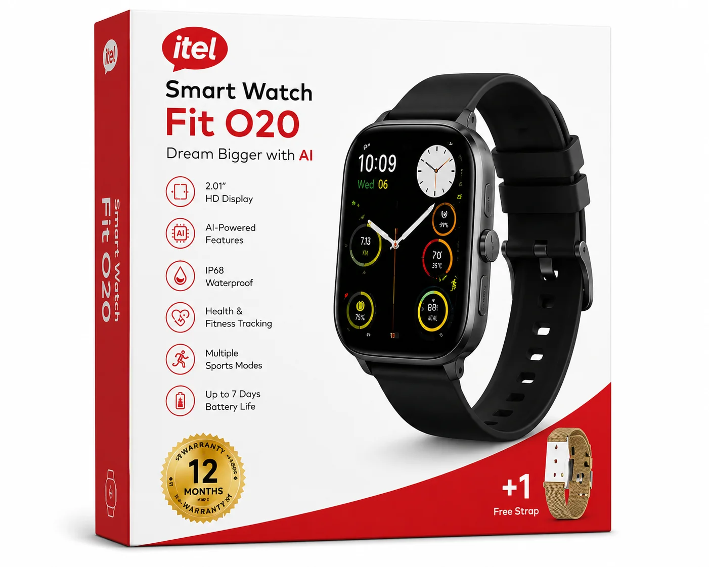 itel Smart Watch Fit O20